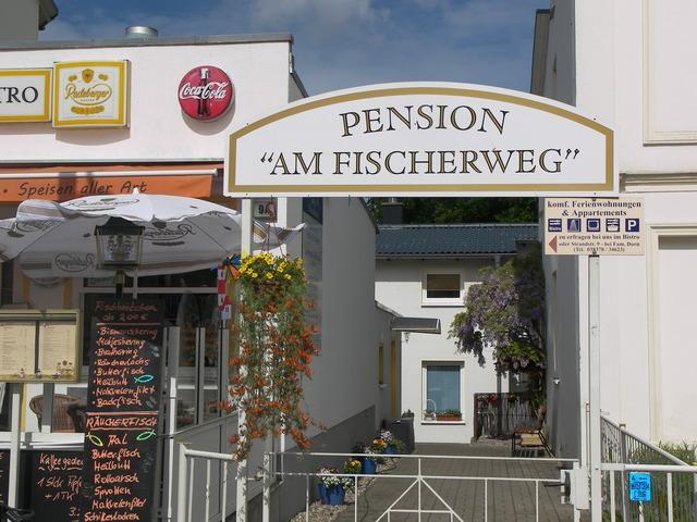Pension "Am Fischerweg" 塞巴特黑灵斯多夫 外观 照片